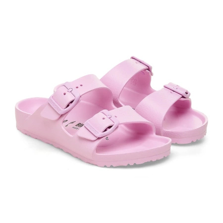 Klapki dziecięce Birkenstock Arizona EVA Kids Fondant Pink na wąską stopę (1026649)