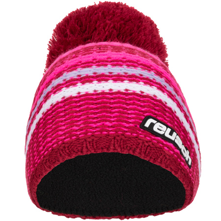 Czapka zimowa unisex Reusch Nico Beanie z pomponem różowa (62/80/031/3426)