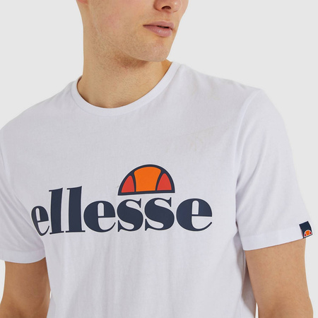 Wyprzedaż - Koszulka męska Ellesse SL Prado T-Shirt White bawełniana biała (SHC07405-908)