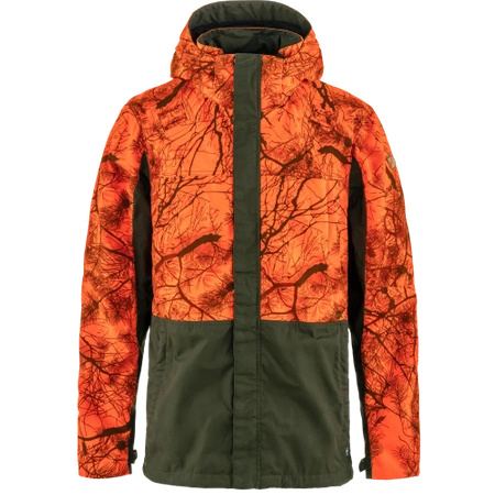 Kurtka softshell męska Fjällräven Drev Hybrid Jacket M Deep Forest-Orange Multi Camo (F12500149-662-261)