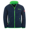 Bluza polarowa dziecięca TrollKids Kids Oppdal Jacket XT rozpinana granatowa (414-100)