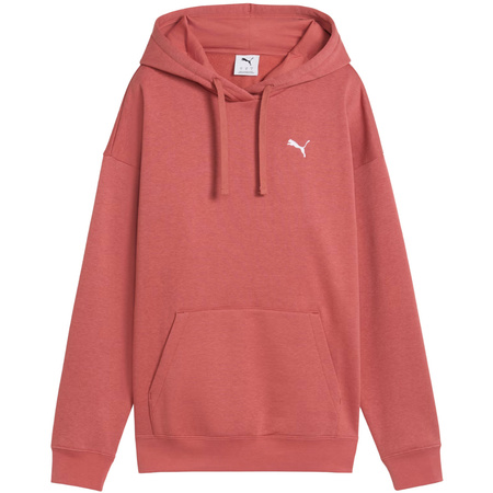 Bluza damska Puma ESS Relaxed Hoodie FL czerwona (684976 60)