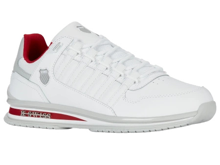Męskie sneakersy K-Swiss RINZLER GT WHITE/SAMBA/GRAY VIOLET-M (08907-168-M)