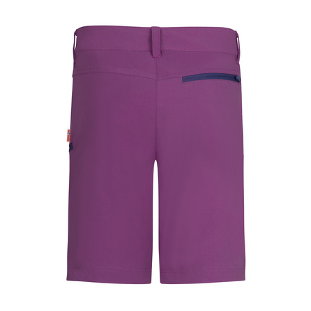 Szorty softshellowe dziecięce dla chłopca/dziewczynki Trollkids Kids Haugesund Shorts mallow pink/violet blue (330-242)