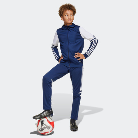 Bluza dla dzieci adidas Squadra 25 Hoodie granatowo-biała (JD4800)