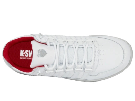 Męskie sneakersy K-Swiss RINZLER GT WHITE/SAMBA/GRAY VIOLET-M (08907-168-M)