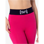Legginsy termoaktywne damskie SUPER.NATURAL W Tundra 175 Tight różowe (SNW020430/72B)