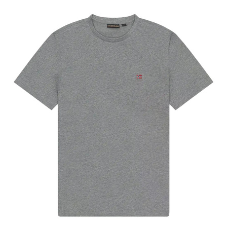 Koszulka Napapijri SALIS SS SUM MED GREY Szary (NP0A4H8D160)