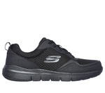 Buty sportowe męskie Skechers Flex Advantage 3.0 sneakersy czarne (52954-BBK)