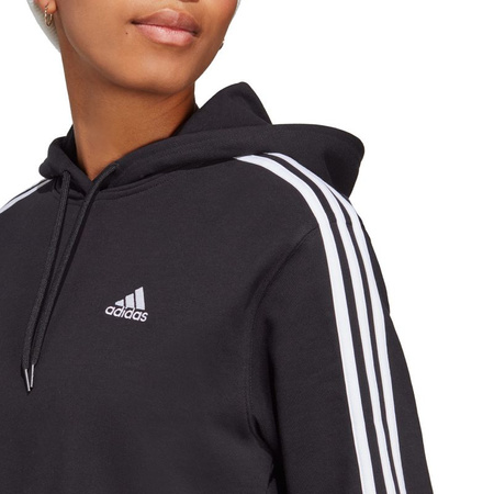 Bluza adidas Essentials 3-Stripes French Terry Crop Hoodie W (IC8767)