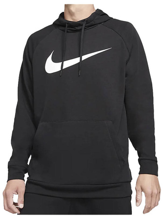 Bluza męska czarna z kapturem Nike Dri-FIT Training Hoodie (CZ2425-010)