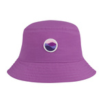 Czapka na lato dziecięca dla dziewczynki Trollkids Girls bucket Hat mallow pink (647-242)