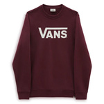 Bluza sportowa męska Vans Classic Crew długi rękaw lifestyle bordowa (VN0A7Y3U4QU)