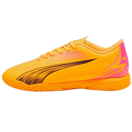 Buty piłkarskie juniorskie Puma Ultra Play IT Jr treningowe sportowe pomarańczowe (107780-03)