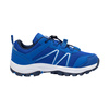 Buty hikingowe dziecięce dla chłopca/dziewczynki Trollkids Kids Sandefjord Hiker Low glow blue/white (253-168)