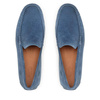 Wyprzedaż - Mokasyny męskie Lloyd EMILIO eleganckie buty ze skóry zamszowej niebieskie (13-422-28)