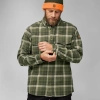 Koszula z długim rękawem męska Fjällräven Värmland Heavy Flannel Shirt M Green-Deep Forest (F88398-620-662)