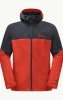 Kurtka męska Jack Wolfskin Weiltal 2l Jkt M Strong Red przeciwdeszczowa wiatroszczelna czerwona (1115891_2193)