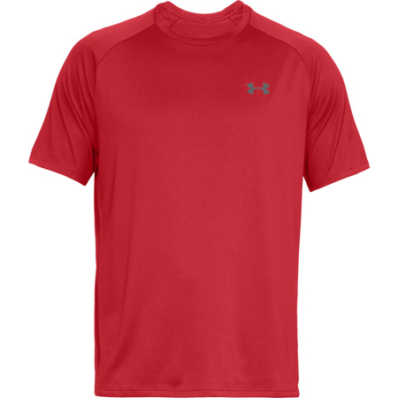 Koszulka sportowa męska Under Armour Tech 2.0 t-shirt treningowa czerwona (1326413-600)