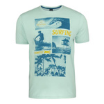 T-shirt męski Monotox SURF MOSAIC JASNONIEBIESKI (MX21025)