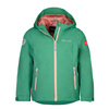 Kurtka przeciwdeszczowa dziecięca dla chłopca/dziewczynki Trollkids Kids Telemark Jacket leaf green/dahlia (390-336)