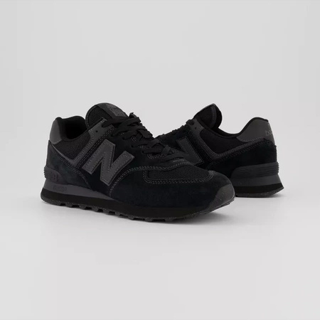 Sneakersy męskie New Balance 574 ENCAP buty sportowe zamszowe czarne (ML574EVE)