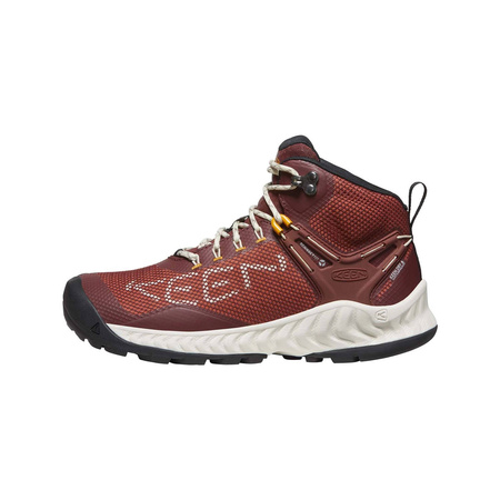 Wyprzedaż - Buty trekkingowa damskie KEEN NXIS EVO MID WP ANDORRA/GOLDEN YELLOW oddychająca membrana (KE-1027793)