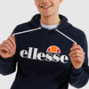 Wyprzedaż - Bluza z kapturem męska Ellesse SL Gottero OH Hoody Navy granatowa (SHC07407-429)
