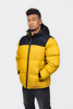 Kurtka męskie Monotox PUFFER H MUSTARD BLACK Żółty (MX22124)