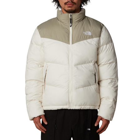 Kurtka zimowa męska The North Face Saikuru Jacket puchowa sportowa beżowa (NF0A853I4QI)