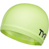 Wyprzedaż - Czepek pływacki damski/męski TYR Hi-Vis Warmwear Cap kąpielowy na basen żółty (LCSLYCHV/730)
