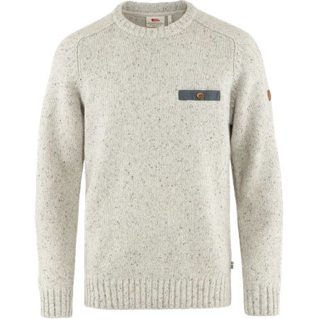 Sweter męski Fjällräven Lada Round-neck Sweater M Chalk White (F84139-113)