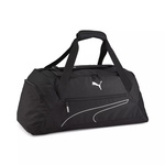 Torba sportowa FUNDAMENTALS SPORTS BAG M PUMA BLACK czarna (09033301)