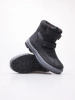 Buty zimowe dziecięce Lee Cooper black ocieplane śniegowce na rzepy czarne (LCJ-23-01-2057K)