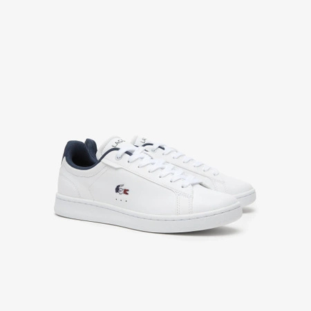 Tenisówki męskie Lacoste Carnaby Set buty sportowe sneakersy trampki białe (748SMA0111407)