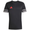 Koszulka męska adidas Squadra 25 czarno-szara (JN4450)