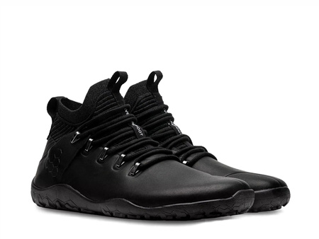 Buty męskie Vivobarefoot MAGNA LEATHER FG MENS OBSIDIAN Czarny (30908601)
