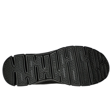 Buty zimowe damskie Skechers Synergy Cool Seeker wysokie sneakersy z mikroskóry czarne (167425-BLK)