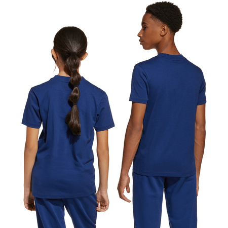 Koszulka dla dzieci adidas Essentials Tee 160 granatowa (JY0613)