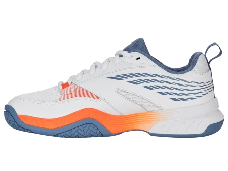 Męskie sneakersy K-Swiss SPEEDEX HB WHITE/INFINITY/SCARLET IBIS-M (09191-155-M)