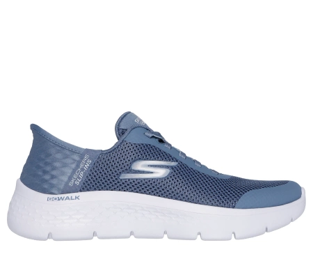 Sneakersy damskie Skechers GO WALK FLEX GRAND ENTRY (124836BLU)