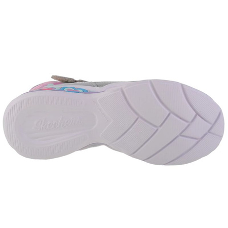Skechers Sweetheart Lights - Dreamy Love 302667L-SMLT Srebrne 31 (302667L-SMLT)