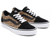 Trampki damskie VANS WM WARD (CHEETAH) uniwersalne z motywem w panterkę czarne (VN0A5HYO36I)