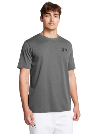 Koszulka sportowa męska Under Armour Sportstyle treningowa szara (1326799-025)