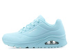 Wyprzedaż - Sneakersy damskie Skechers Uno buty sportowe na co dzień niebieskie (73690-LTBL)