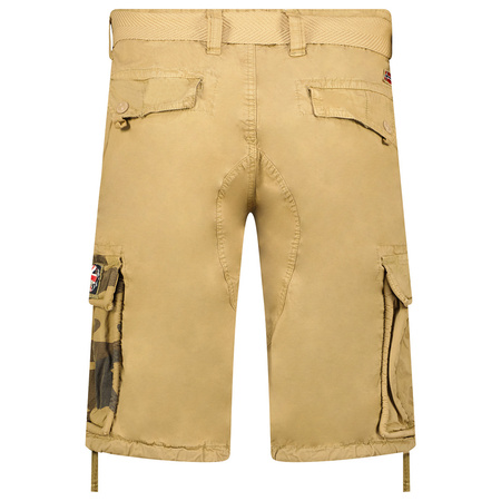 Bermudy Geographical Norway PASTEQUE EO MEN 063 beżowy męska (SX1425H/GNO-Beige)
