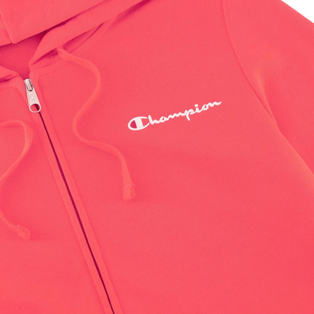 Bluza damska Champion Full Zip Hoodie Sweatshirt różowa (118099 PS203)