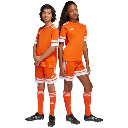 Spodenki dla dzieci adidas Squadra 25 pomarańczowe (JC8664)