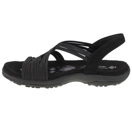 Skechers Reggae Slim Simply Stretch Sandals 163023-BLK Czarne 36 (163023-BLK)