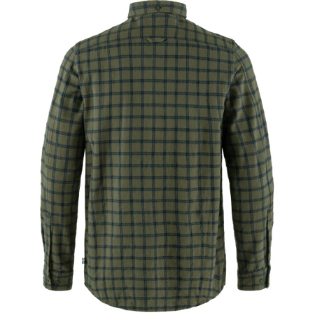 Koszula z długim rękawem męska Fjällräven Övik Flannel Shirt M Laurel Green-Indigo Blue (F82979-625-534)